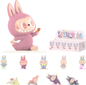 Labubu Doll – Lazy Yoga Series Figures (10-Piece Blind Box Full Set)